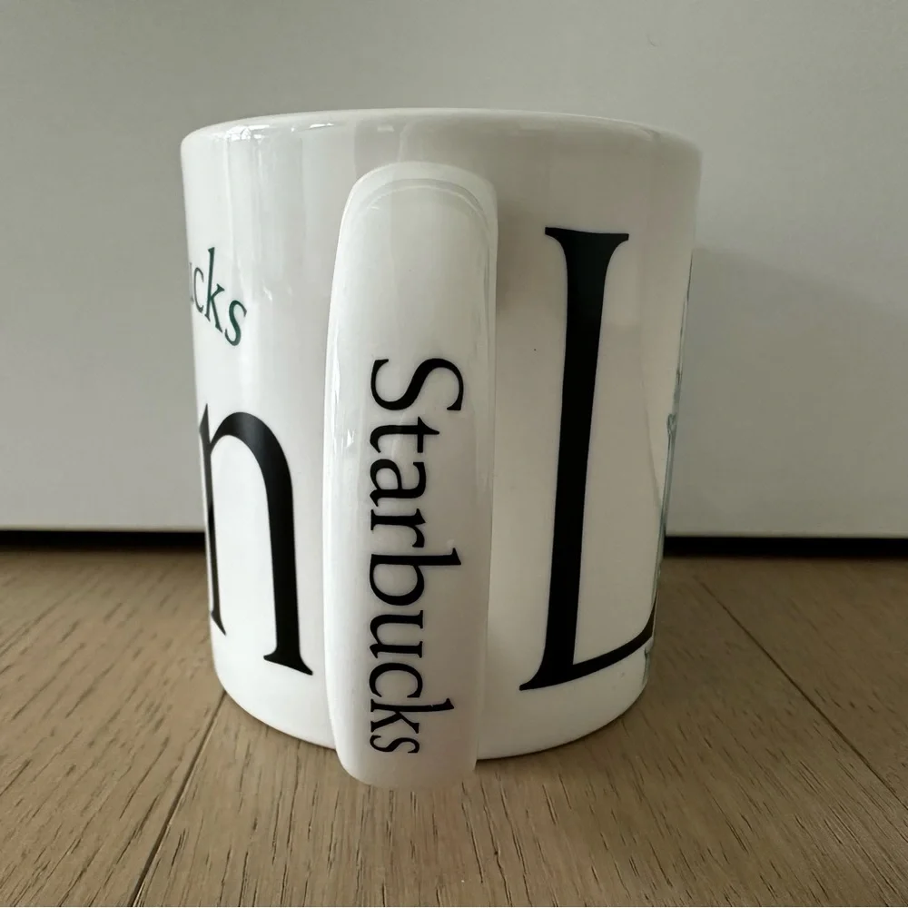 Vintage Starbucks London Big Ben Clock White Ceramic City Mug Collector Series - Picture 5 of 7